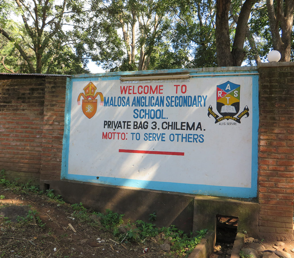 Malosa Secondary School in Malosa (Anglican)