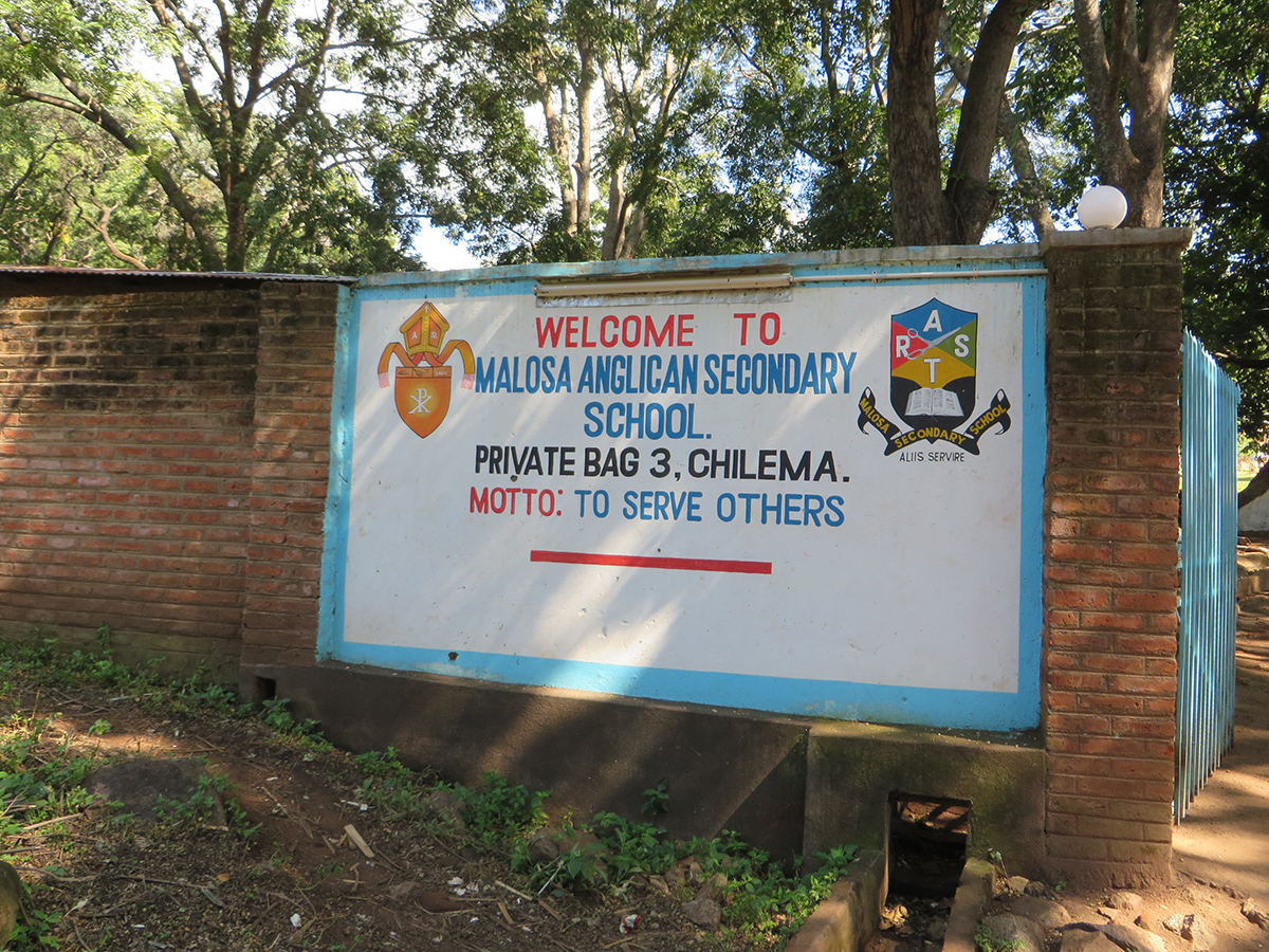 Malosa Secondary School in Malosa (Anglican)