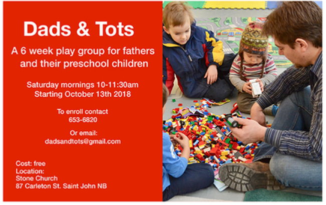 Dads & Tots Poster 2018