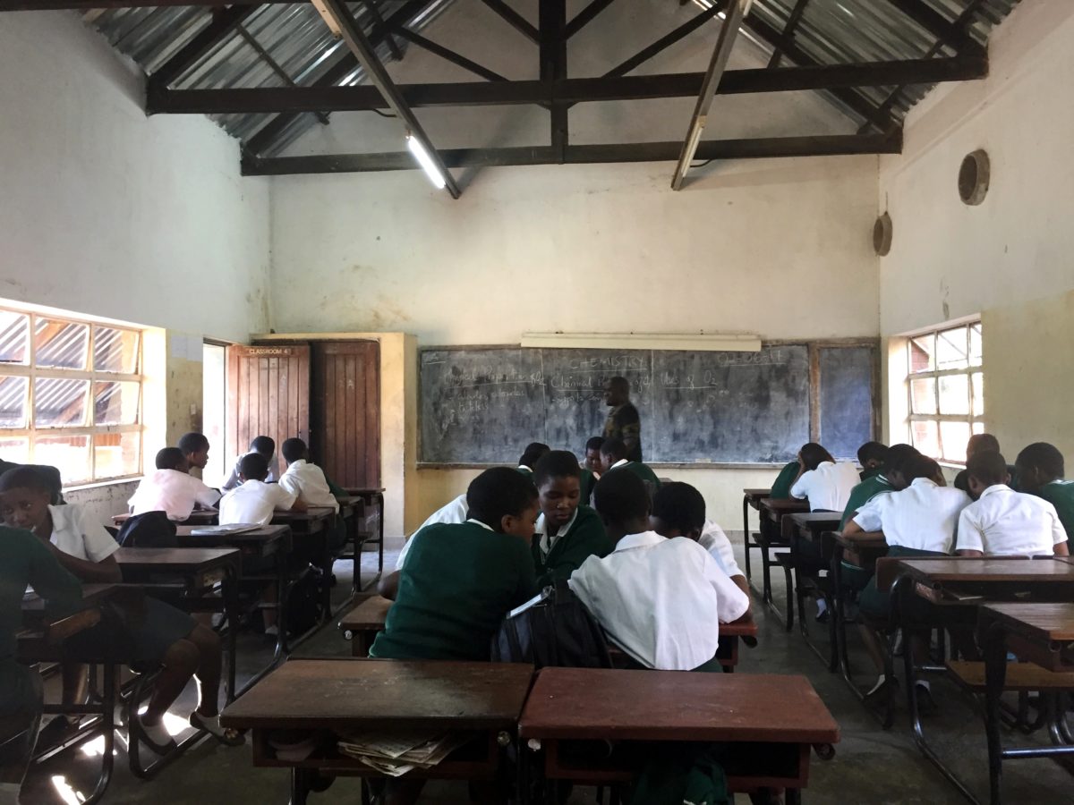 Classroom at St. Michael's