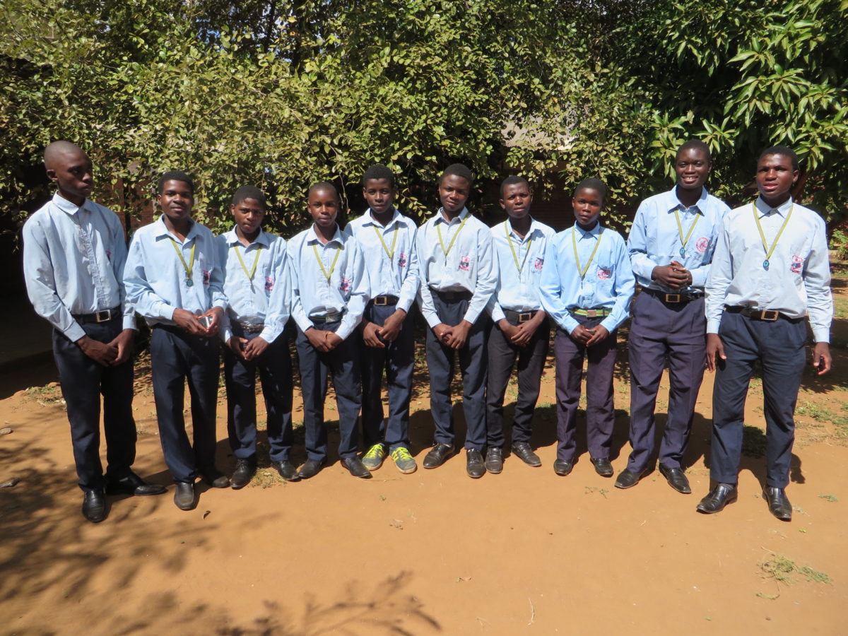 2017-18 Scholars at St. Charles Lwanga
