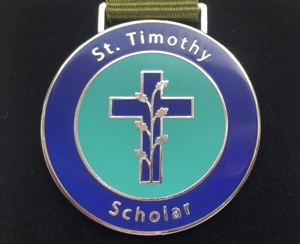 St Timothy Scholarship Medal